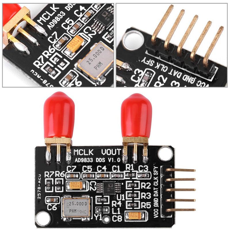 AD9833 DDS Signal Generator Module 0MHz to 12.5MHz Square/Triangle/Sine Wave