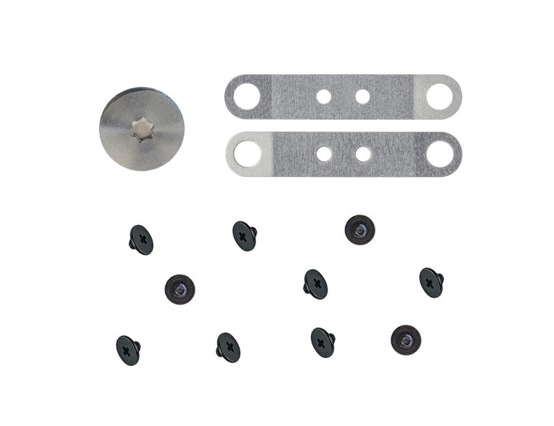 1 Set Trackpad Brackets + Screws 922-9760 Replacement Compatible with 13" A1278, 15" A1286 Mid 2009 2010, Early 2011, Late 2011, Mid 2012 (1) 1