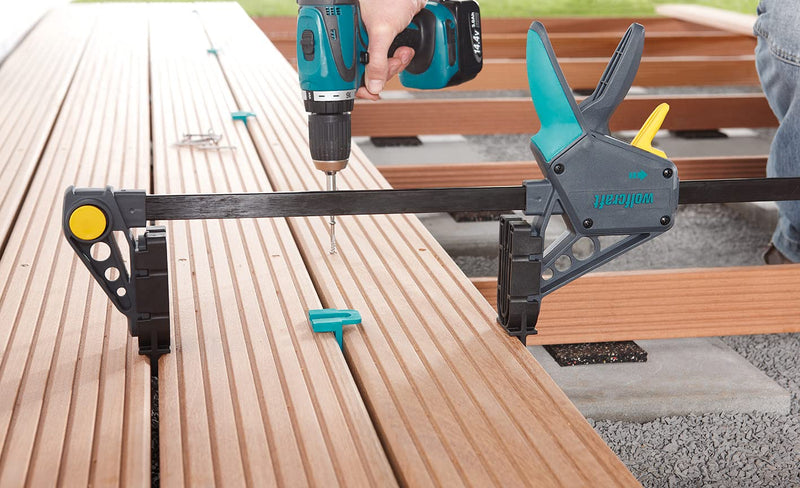 wolfcraft 10 spacers for decking boards I 6986000 I For even distances between the decking boards