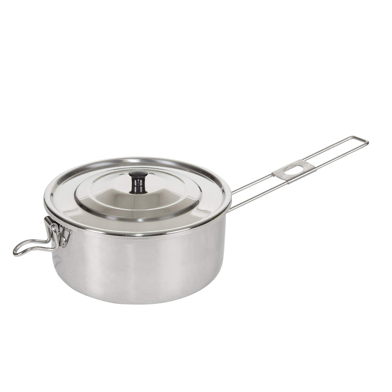 Stansport Solo Stainless Steel Cook Pot 1.1 Quarts