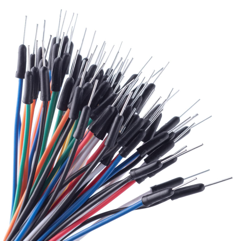 Breadboard Jumper Wire Cable Breadboard Set 1 x 830 + 1 x 400 Breadboard + 65 Pieces Jumper Cable Flexible + 140 Pieces Jumper Wire Set (2-125 mm) + 1 x Tweezers Pack of 1