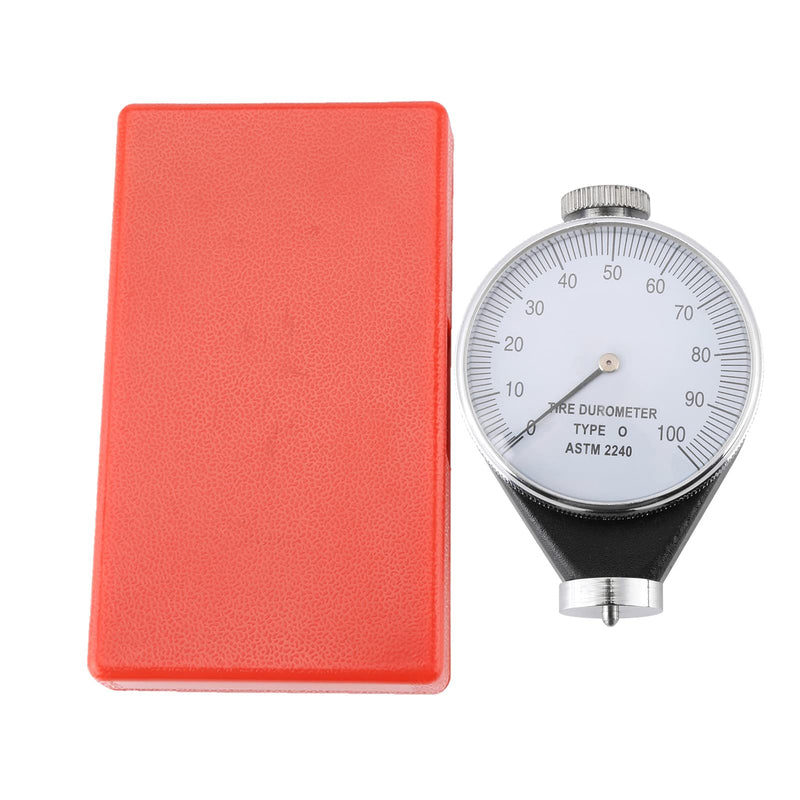 Hardness Tester Shore Type A/O/D Rubber Tire Durometer Hardness Tester 0-100 (Type O)