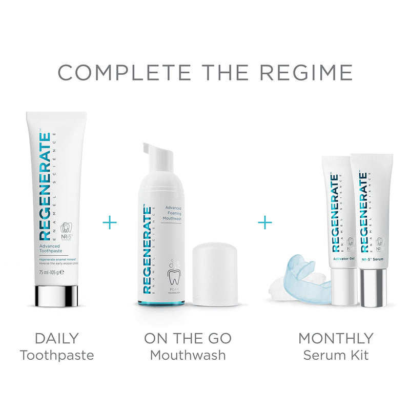 Regenerate Advanced Foaming Mouthwash 1.7 oz Fresh