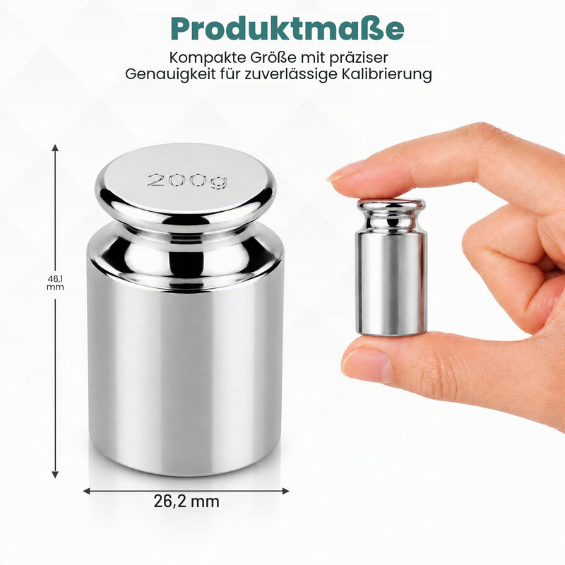 Trimming Shop 200g Scale Weight for Precise Calibration for Checking the Accuracy of both Pocket and Digital Scale by