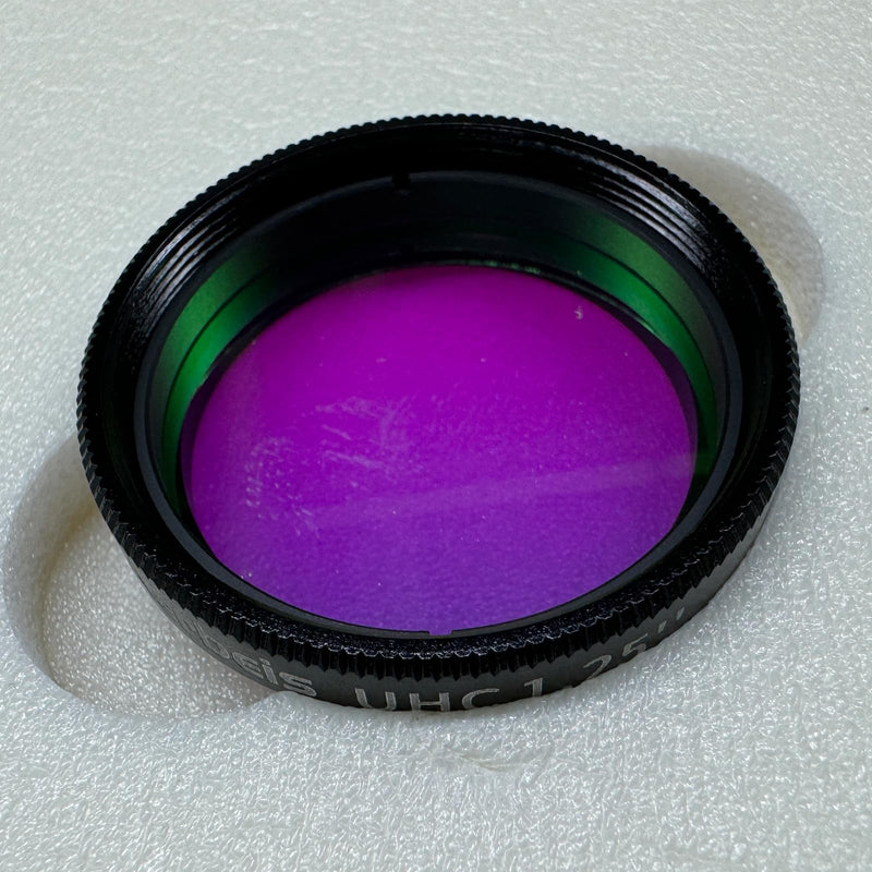Telescope Filter 1.25 inches UHC Filter Astrophotography to Improve The Image Contrast Reduces Light Pollution