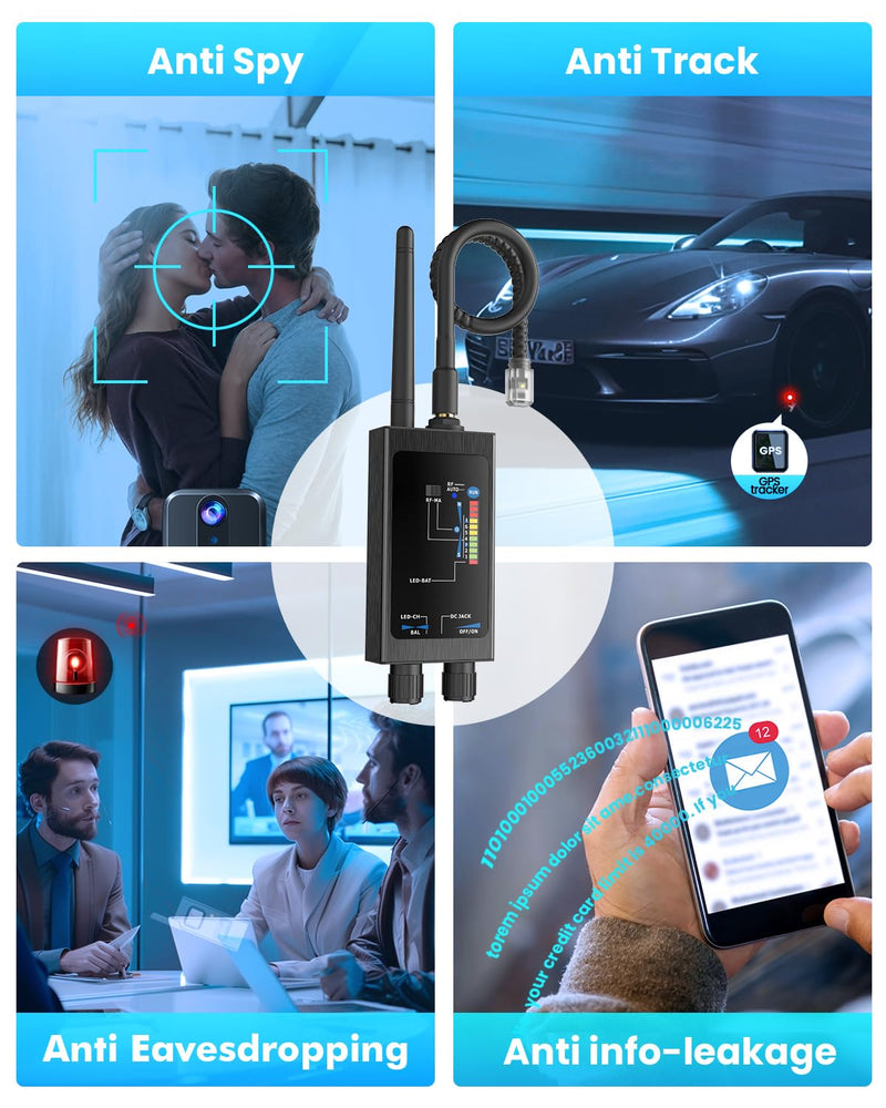 Hidden Camera Detector, Detect GPS Tracker and Hidden Bugs for Travel