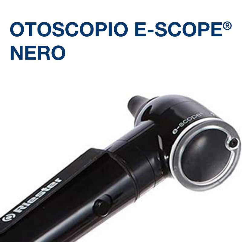 RIESTER 31550 E-Scope Xenon Otoscope 2.5 V with Direct Xenon Lighting in Bag Black
