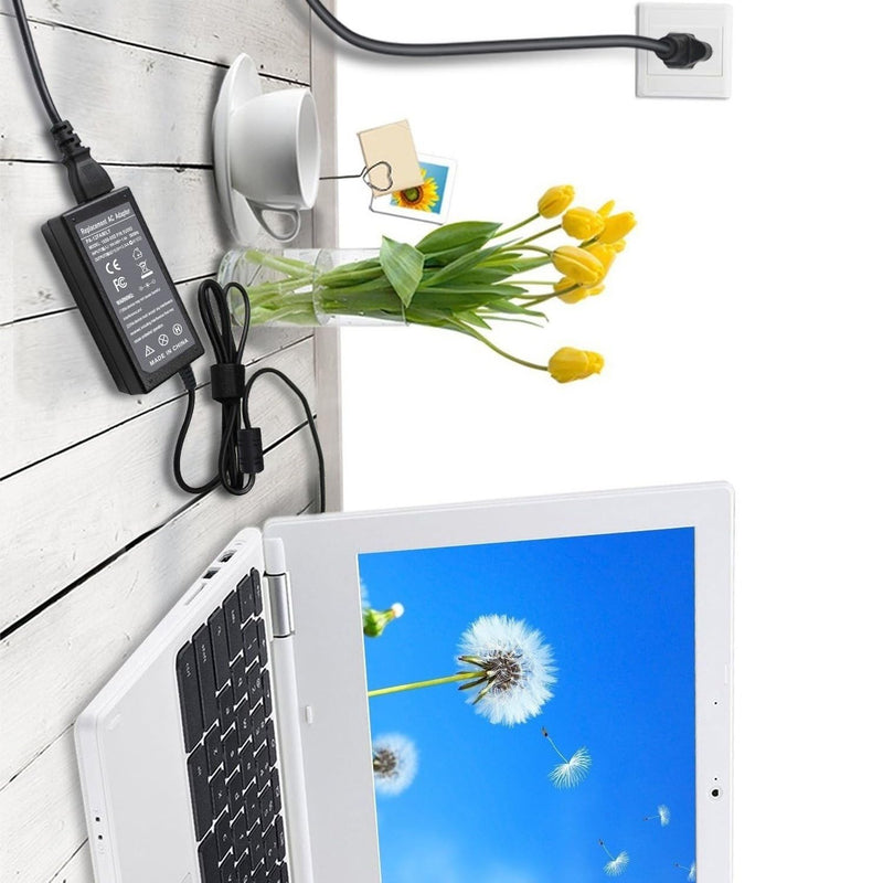 Laptop LA65NS2-01 Docking Station AC Adapter Charger for Dell Chromebook 3120 3180 3189 P22T P26T Latitude E7240 E7270 E7280 E7440 E7450 E7470 E7480 E5430 E5440 E5450 E5470 E5480 Power Supply Cord.