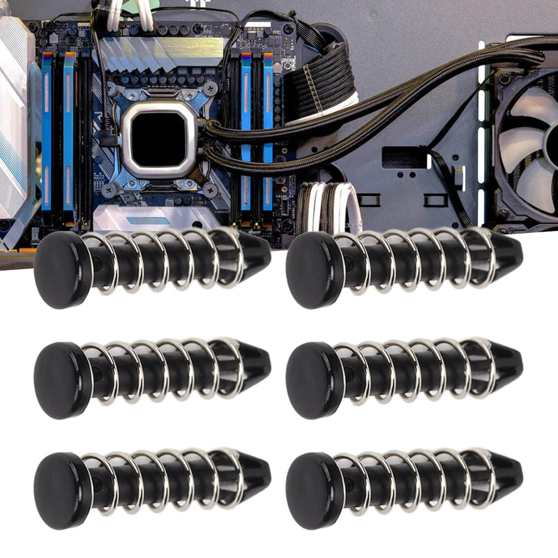 Heatsink Mounting Pin Kit Easy Installation Strong Durable Fasteners Mounting Clip Set for Heat Dissipation