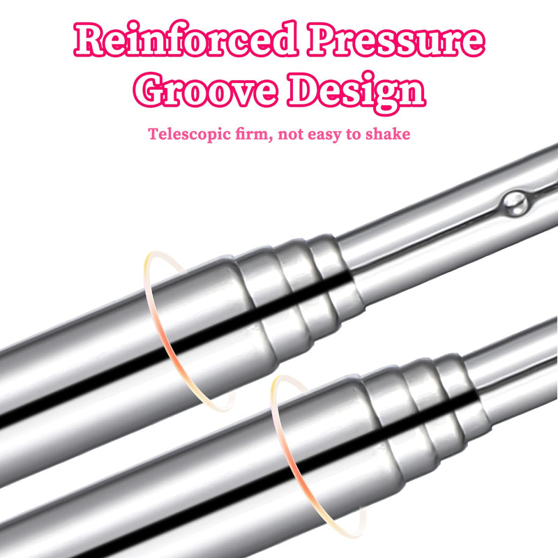 5Pcs Finger Pointer Stick Retractable Hand Pointer Stick, Extendable Pointing Sticks, Colorful Student Finger Pointing Sticks, Telescoping Hand Pointers for Teacher, Classroom, Reading Presentation