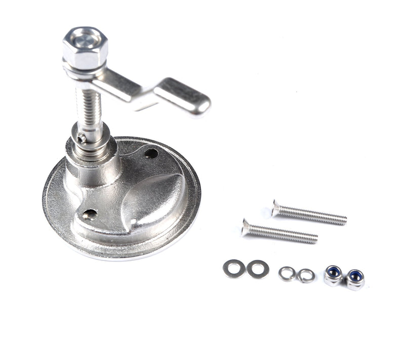 Mxeol Boat Cam Latches Stainless Steel Marine Hatch Cam Latch Pull Sliver-2pcs