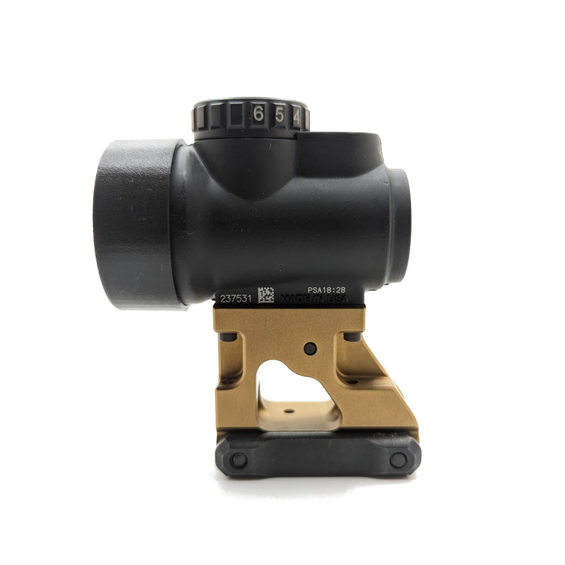 Hammy3DPrints Open Center Killflash Hex Anti-Reflection Device Compatible with Trijicon MRO/MRO HD and MRO Patrol (Black, MRO/MRO HD (Not Patrol))