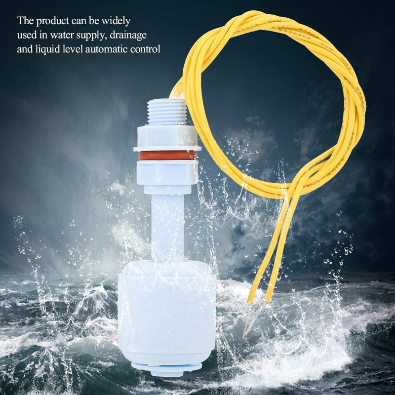 Vertical float switch liquid water level sensor for controlling aquarium pump liquid regulator