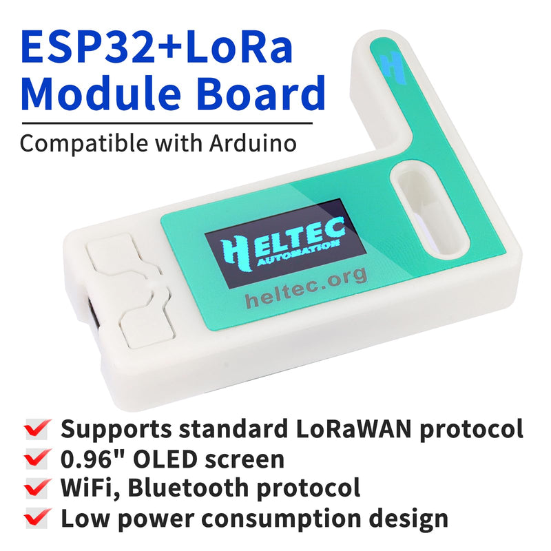 ESP32 LoRa V3 Module Board with 3000mAh Battery Set - with 915MHz Antenna and SX1262 LoRa V3 Case Devices for Meshtastic Ar duino LoRawan IOT Board + Case + 3000mAh Battery