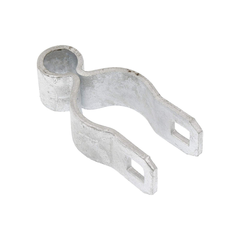 Chain Link Fence Gate Hinge Kit | Two 1 3/8" Female Hinges and Two 2 3/8" Male Hinges with Bolts and Nuts