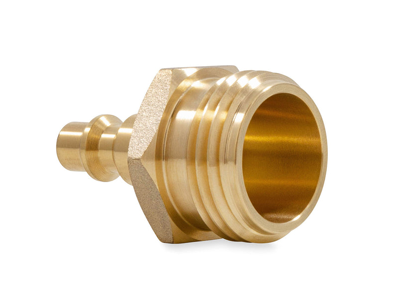 Camco Blow Out Plug With Brass Quick Connect-Aids in Removal of Water From Water Lines (36143)