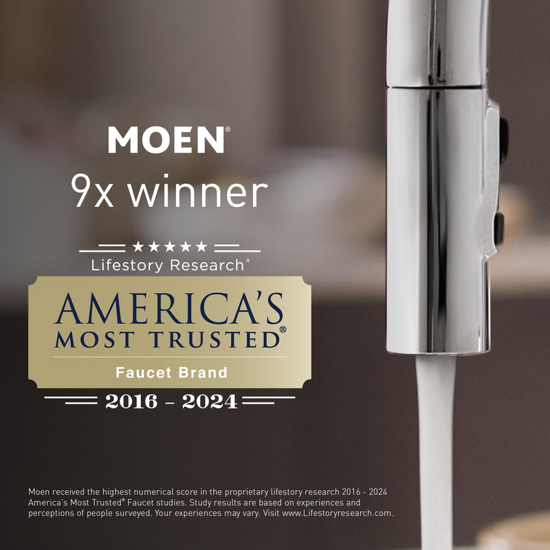 Moen BP1888BN Triva Double-Post Toilet Paper Holder, Brushed Nickel