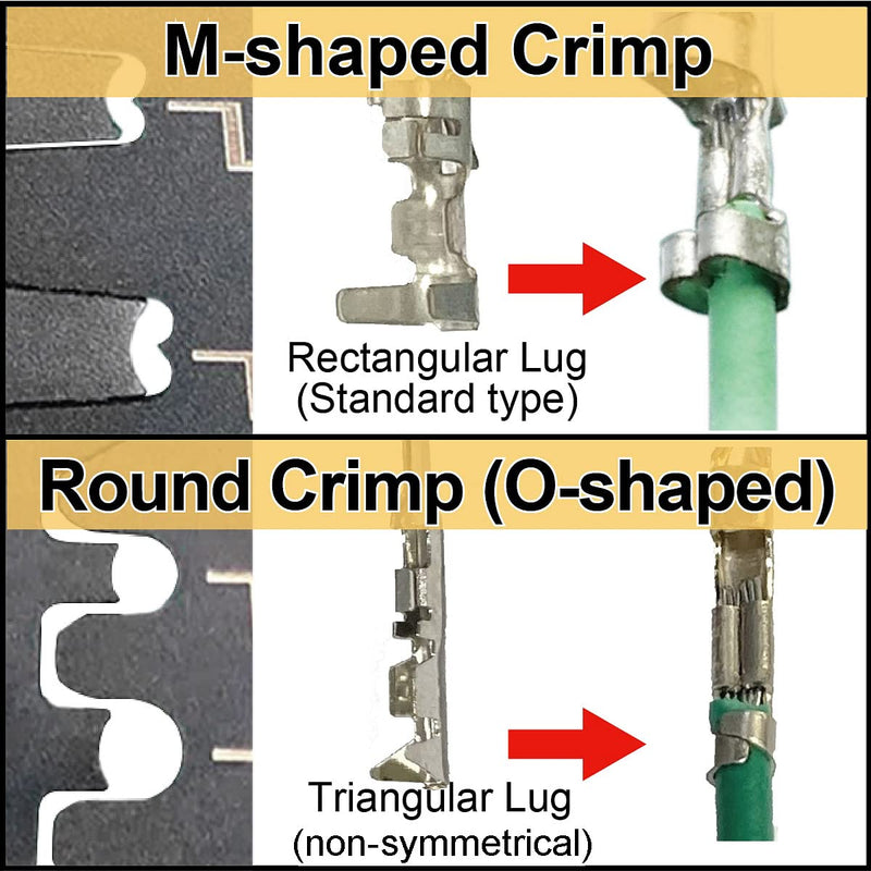ENGINEER PA-24 Micro Connector Crimping Pliers Tool 160mm (Made in Japan) for JST XH, PH, EH & NH series, Molex Micro-Fit, KK series (AWG #32-#18) 4) For small and medium terminals (QI connector)