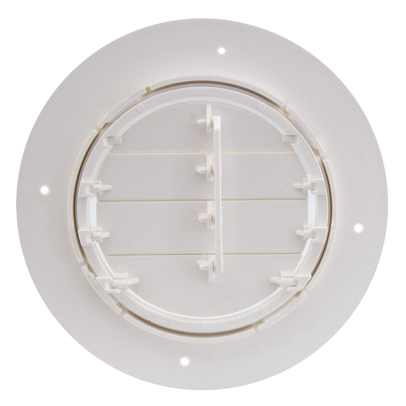 RecPro RV Air Louver Ceiling Vent 6.5" | Fully Adjustable | for 4-5/8" Ducting (1-Pack) 1-Pack