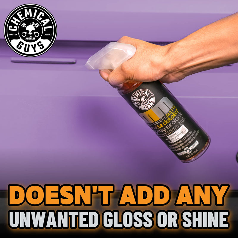 Chemical Guys SPI_995_16 Meticulous Matte Detailer and Spray Sealant for Crisp Satin & Matte Finishes, (Safe for OEM, Vinyl, & Painted Matte Surfaces) 16 fl oz