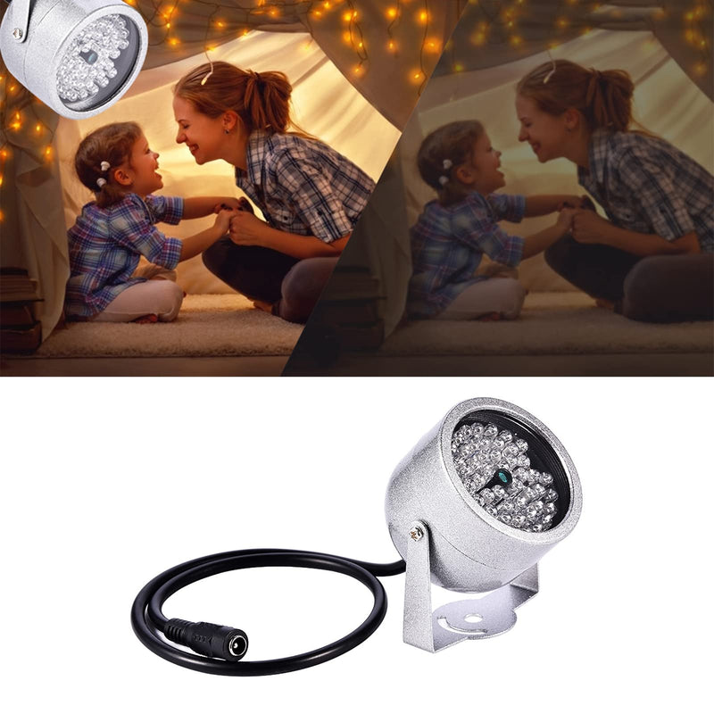 IR Lights for Security Cameras, 48 LED IR Light Illuminator Smart Security Camera Outdoor Night Vision IR Floodlight for Indoor CCTV