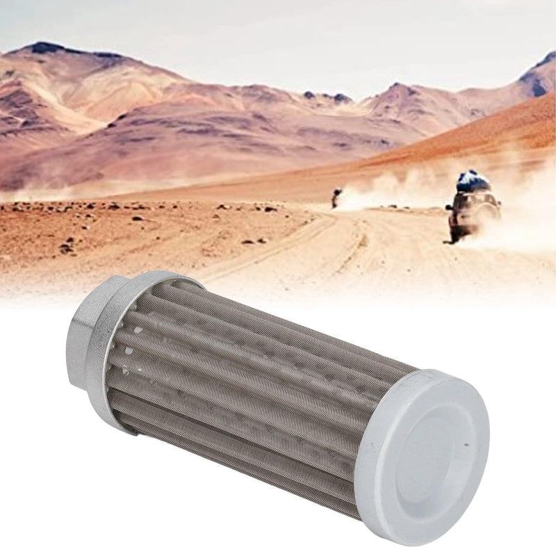 Hydraulic Suction Valve Strainer Filter Cartridge Metal Mesh Pipe Joint Fuel Suction Filter Element for Automobile Generators - Stainless Steel