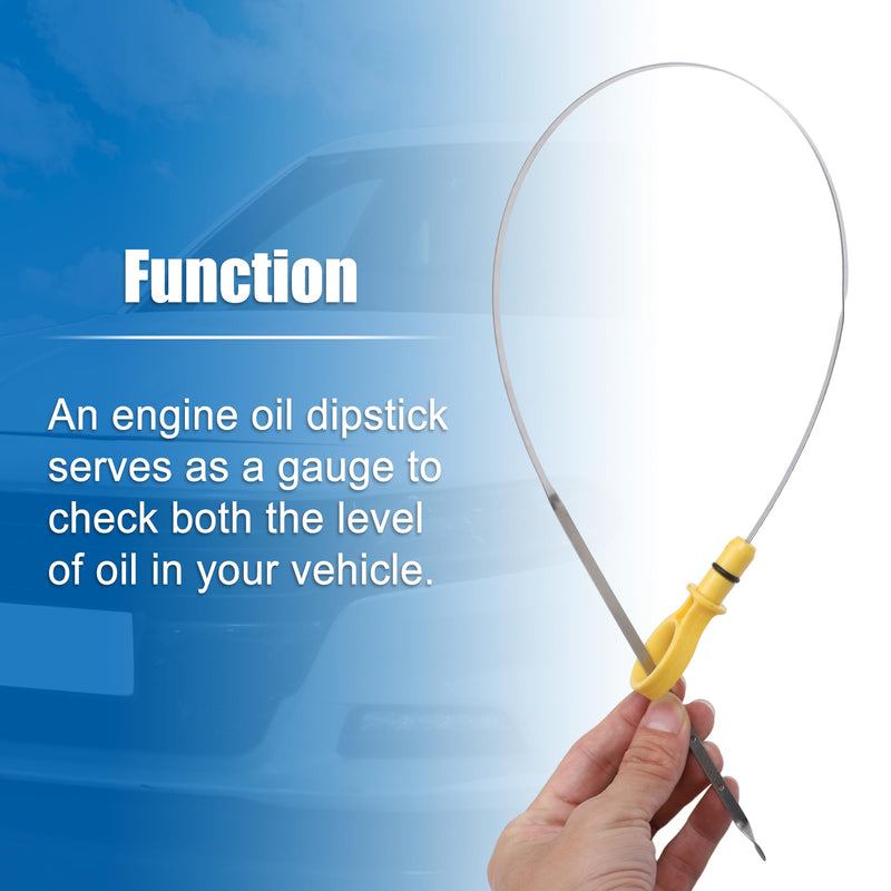 uxcell Engine Oil Level Indicator Dipstick for Ford Fusion 2010-2012 for Ford Escape 2010-2012 for Ford Fusion 2006-2007 No.6E5Z6750AC
