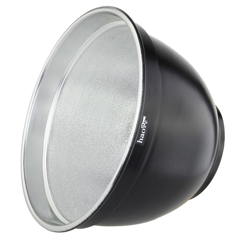 Haoge 7" Standard Reflector Diffuser Lamp Shade Dish for Balcar Alien Bees Alienbees Paul C Buff Einstein White Lightning Studio Light Strobe Monolight Flash
