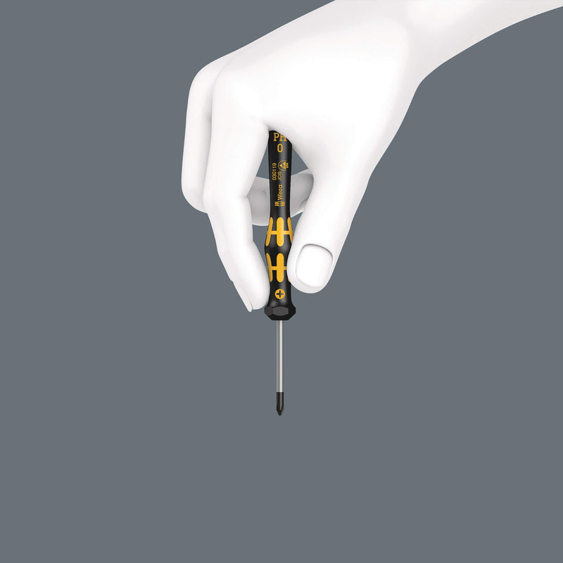 Wera 05030170001 1578 A/6 ESD Screwdriver set and rack for electronic applications, 6 pieces