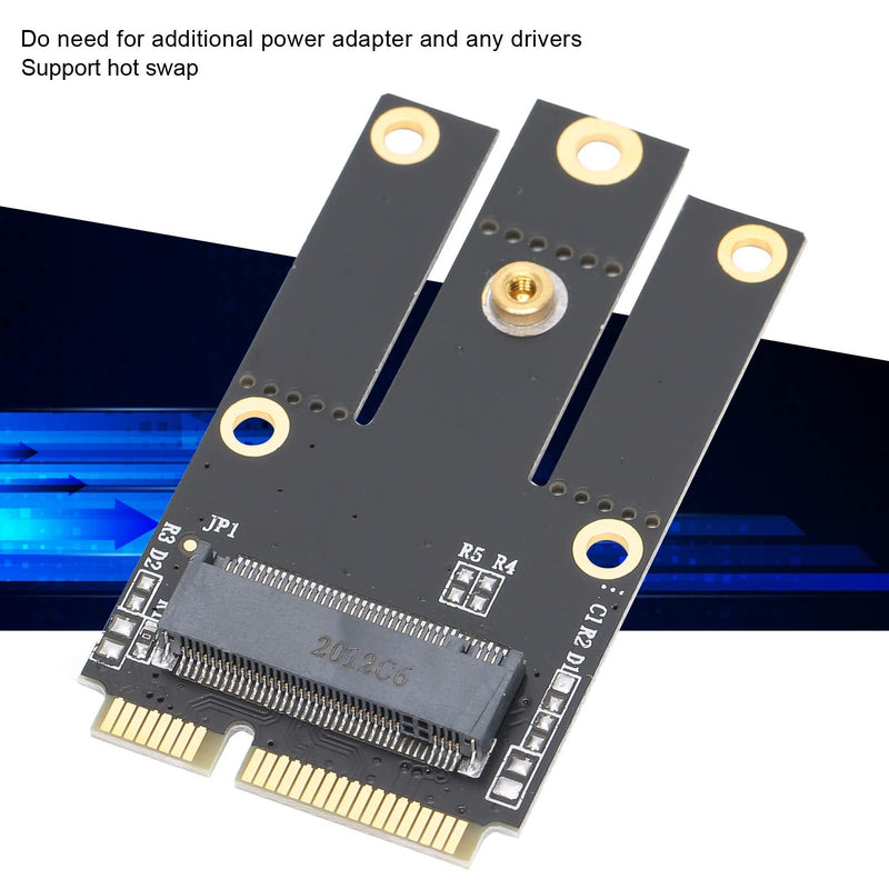 M.2 NGFF to Mini PCIe Adapter for Laptop, Key AKey A+E Adapter Converter Board Compatible with 3160NGW 7260NGW 8260NGW 8265NGW 9260NGW AX200NGW