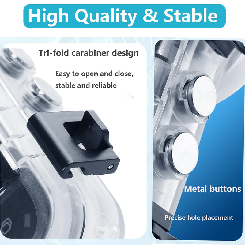 Invisible Dive Case Compatible for Insta360 X4 Dive Housing Case 50m 164ft Waterproof Case Cover Underwater Protective Shell with Bracket Accessories for Insta360 X4 Action Camera