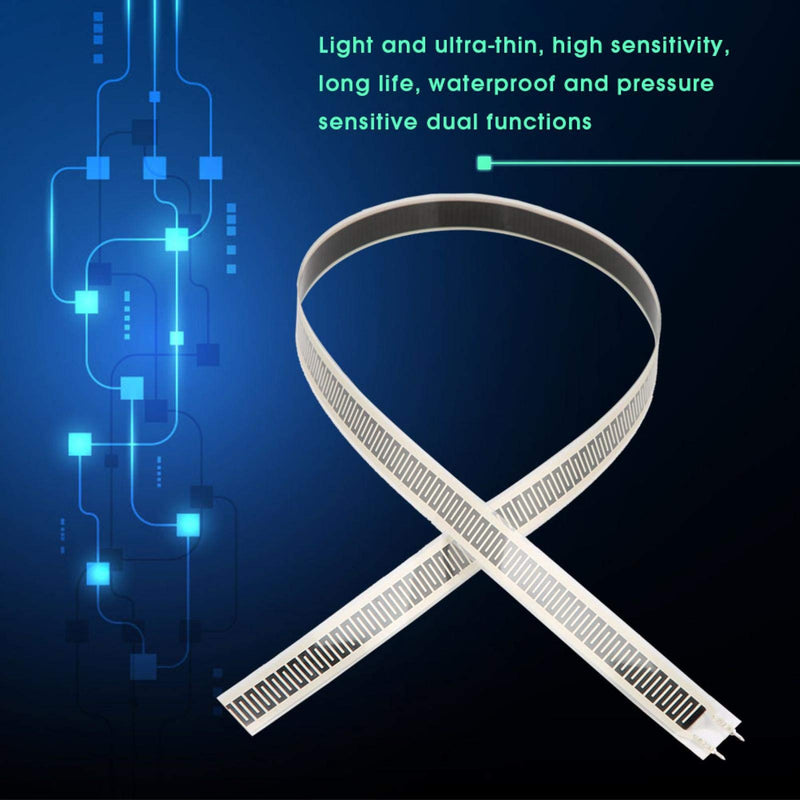 Flex/Bend Sensor Thin Film Pressure Sensor SF15-600 10kg Resistance Thin Film Force Measuring Resistor FSR Sensor Force Sensitive Resistance