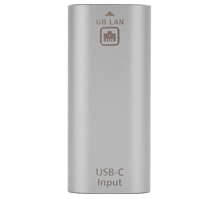 USB C Female to RJ45 Female Ethernet Adapter 10/100 / 1000Mbps No Driver Easily Use Aluminum Alloy Type-C Interface USBC Ethernet Adapter for Phones Computers Tablets.