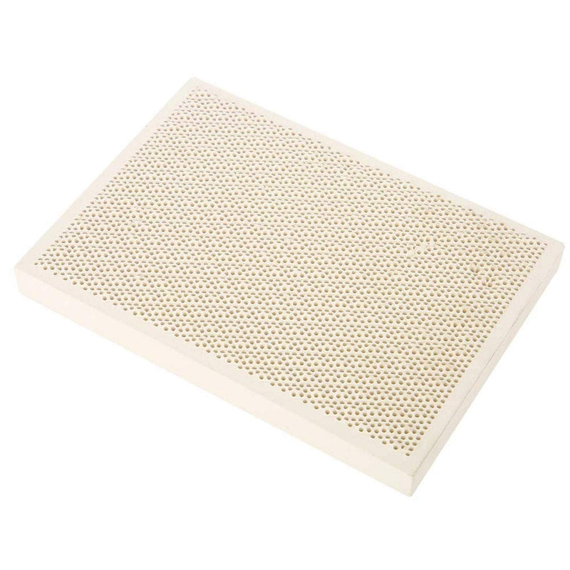 Ceramic soldering plate, plate ceramic tiles fireproof welded plate jewelry processing tools gold tools jewelry accessories jewelry heating color printing drying