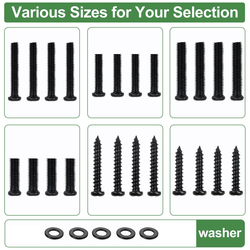 TV Stand Screws and Washers for Samsung TV Legs Screws, for Samsung 32" 40" 43" 45" 50" 55" TV Feet