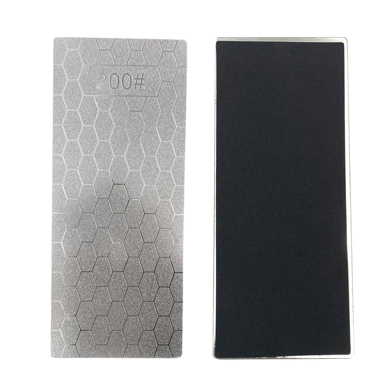 5 Pieces Diamond Knife Sharpener, 80/200/400/800/2000 Grit Sharpening Stones for Kitchen Knives, Scissors and Outdoor Activities