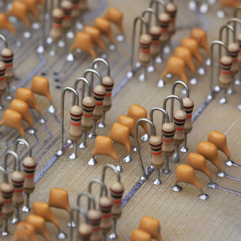 24 Value Ceramic Capacitor Assortment Kit Monolithic Capacitors Set from 10pF to 10uF Monolithic Ceramic Capacitor