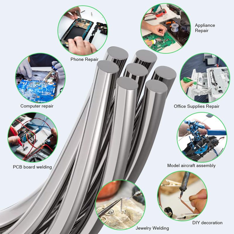Low Temperature Solder 138°C Lead-Free Solder (Sn42 Bi58 / 0.8mm, 50g) Sn42 Bi58 / 0.8 Mm, 50G