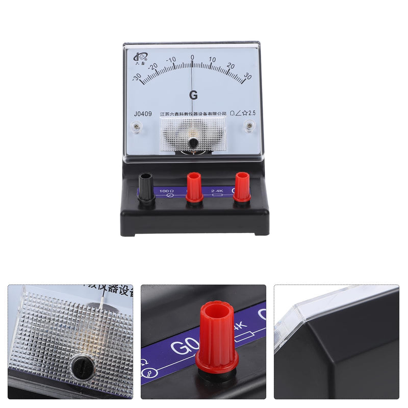 TEHAUX Sensitive Amperemeter G Table Galvanometer Ammeter Microammeter Physics for