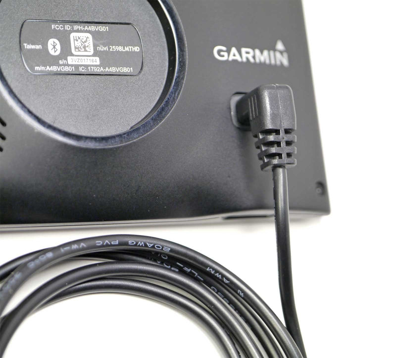 6 Ft Mini USB Car Charger Power Cord for Garmin Nuvi Drive DriveSmart DriveAssist DriveTrack RV Auto Handheld Navigation GPS TA20 Compatible
