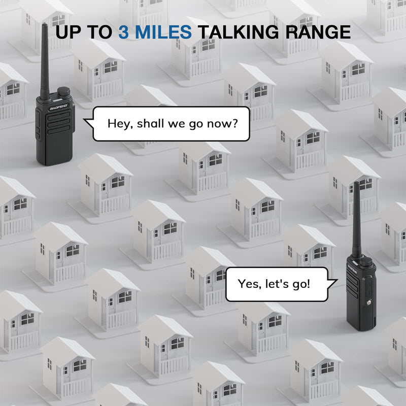 BAOFENG MP31 GMRS Radio Handheld Two Way Radio, Waterproof Rechargeable Walkie Talkies with NOAA Scanning & Receiving, GMRS Repeater Capable, 2-in-1 Type-C Charging Cable, Earpieces, 2 Pack