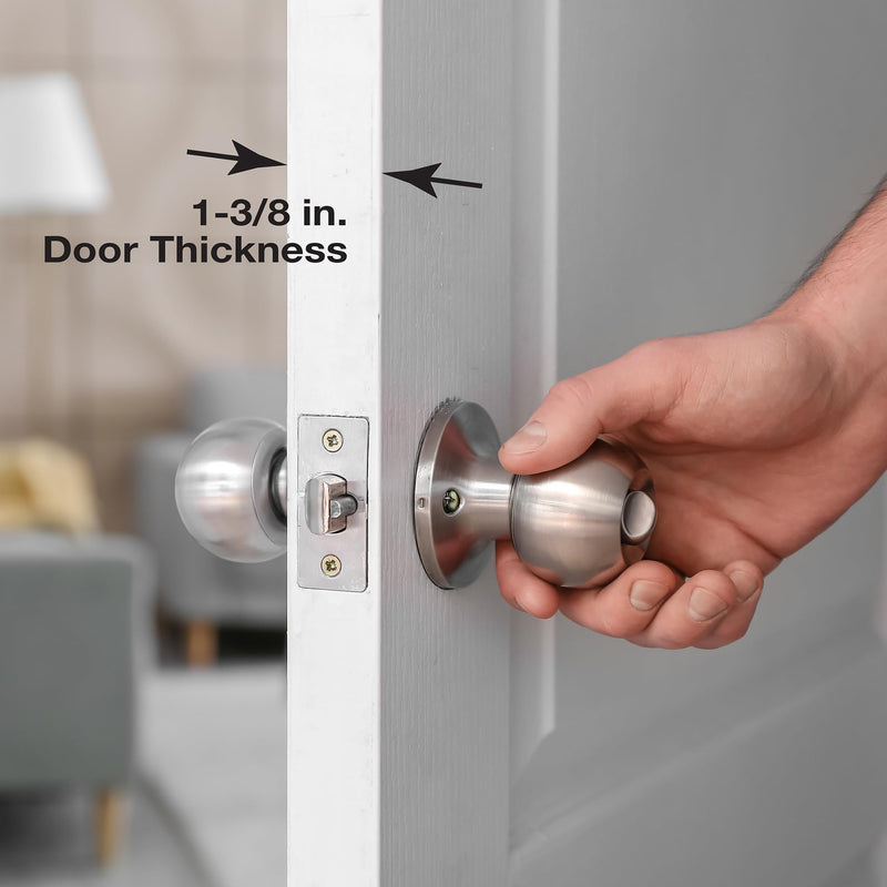 Prime-Line U 10744 Brass Lock and Door Reinforcement Plate, Bronze | For 1-3/8 In. Thick Doors, Single Pack 1 Pack