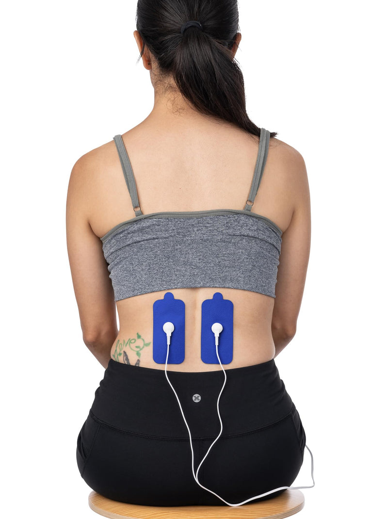Discount TENS – HiDow Compatible Replacement TENS Electrodes, Premium XL 2x4 Inch Snap Pads, Ten Pairs (20 Pads) of Durable Reusable Electrode Pads for TENS Units, EMS Muscle Stimulators and Massagers 10 Pair (20 Pads)