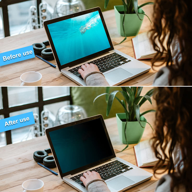 10.1 Inch Laptop Privacy Screen for 16:9 Aspect Ratio - Anti-Glare, Blue Light Filtering, Eye Protection, Removable Anti-Scratch Privacy Shield Screen 10.1in 10.1'' Widescreen (16:9)