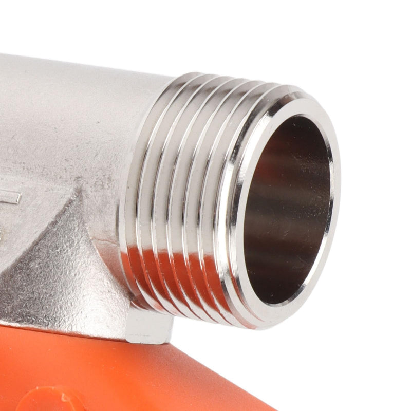 Digital Water Meter Stainless Steel Flow Sensor Acid Alkaline Resistant Water Meter Water Clock for Garden Hose Irrigation of Farmland