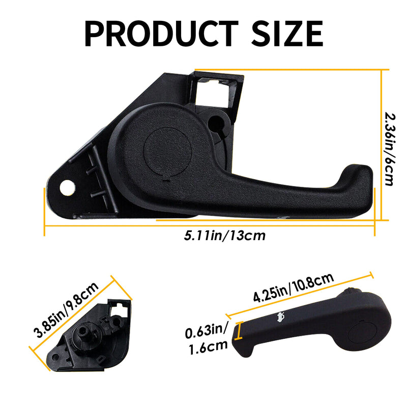 Gledewen Hood Release Handle, Compatible with 2013-2019 Ford Fusion, Lincoln MKZ, with Mounting Bracket | Replace# HS7Z-16B626-A, DS7Z-99042C74-A Hood Latch Assembly Bonnet Open Handle