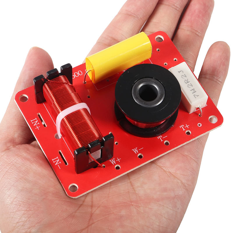 2pcs 130W 2-Way Speaker System Audio Crossover Filters Frequency Distributor
