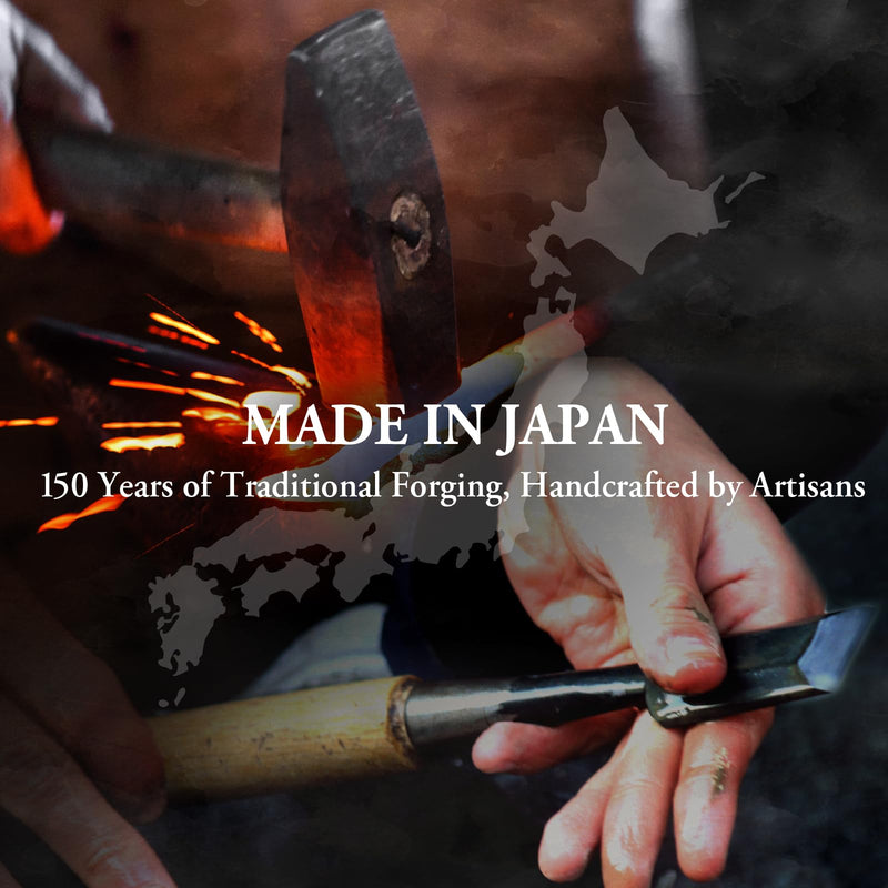 SUIZAN Japanese Wood Chisel 1/2" (12mm) - Professional Oire Nomi Woodworking tools 12mm (1/2")