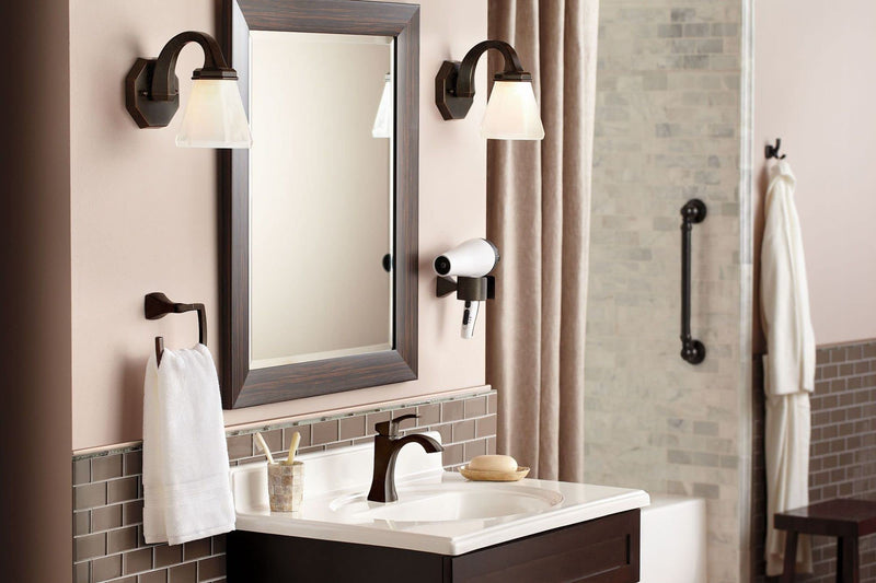 Moen Voss Oil-Rubbed Bronze Double Robe Hook, YB5103ORB