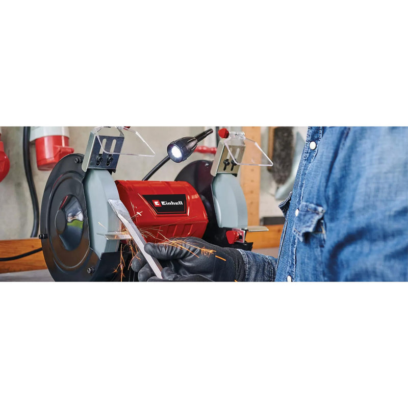 Original Einhell Sanding Disc Diameter 200 mm (Double Sander Accessories, for Einhell Double Sander TC-BG 200 and TC-BG 200 L, Grit K36, 32 mm Attachment)